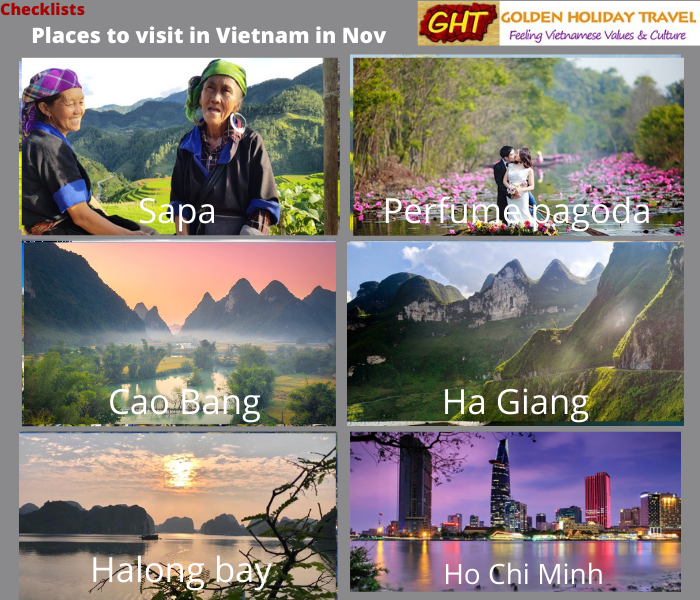 Vietnam places to visit in Dec
